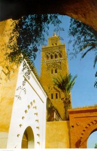 Le minaret de la Koutoubia